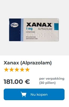 Xanax 1 mg Prijs in Nederland